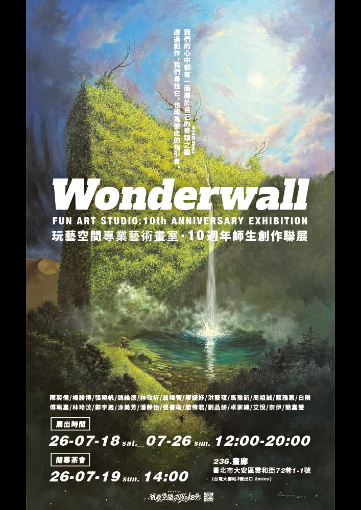 Wonderwall 展覽海報